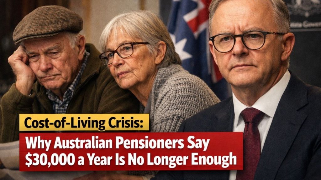 Cost-of-Living Crisis: Why Australian Pensioners Say $30,000 a Year Is No Longer Enough
