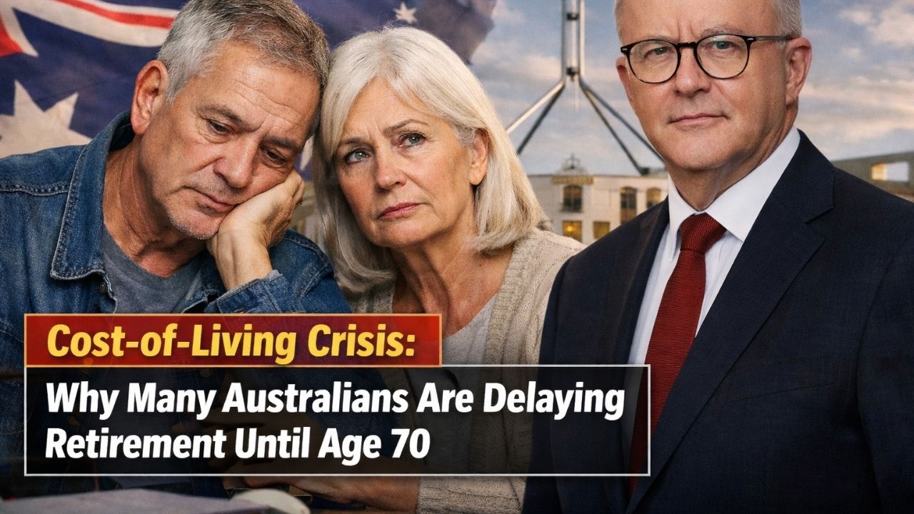 Cost-of-Living Crisis: Why Many Australians Are Delaying Retirement Until Age 70