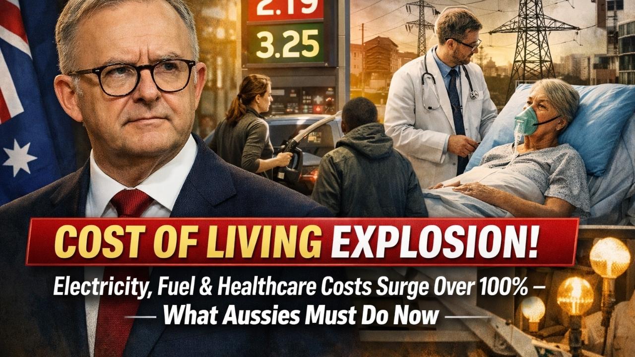 Cost of Living Explosion: Electricity, Fuel & Healthcare Costs Surge Over 100% – What Aussies Must Do Now