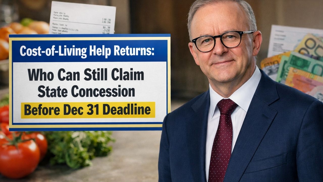 Cost-of-Living Help Returns: Who Can Still Claim State Concession Before Dec 31 Deadline
