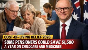 Cost-of-Living Relief 2026: Some Pensioners Could Save $1,500 a Year on Childcare and Medicines