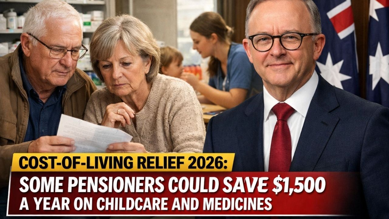 Cost-of-Living Relief 2026: Some Pensioners Could Save $1,500 a Year on Childcare and Medicines