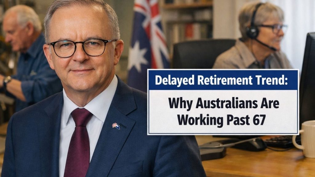 Delayed Retirement Trend: Why Australians Are Working Past 67