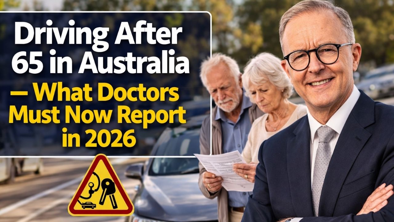 Driving After 65 in Australia — What Doctors Must Now Report in 2026