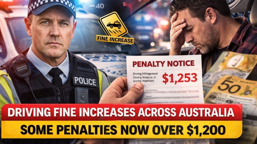 Driving Fine Increases Across Australia — Some Penalties Now Over $1,200