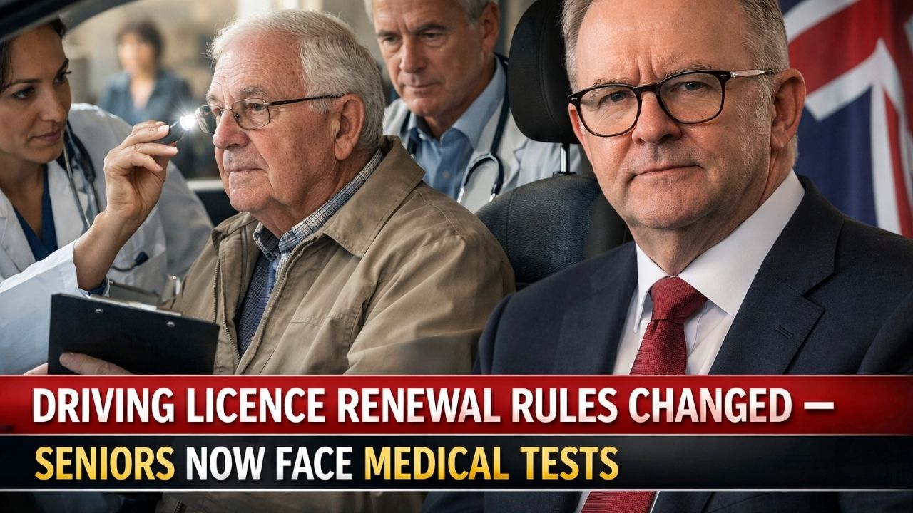 Driving Licence Renewal Rules Changed — Seniors Now Face Medical Tests
