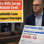 Electricity Bills Surge After Rebate Ends – Households Lose $300 Support Overnight