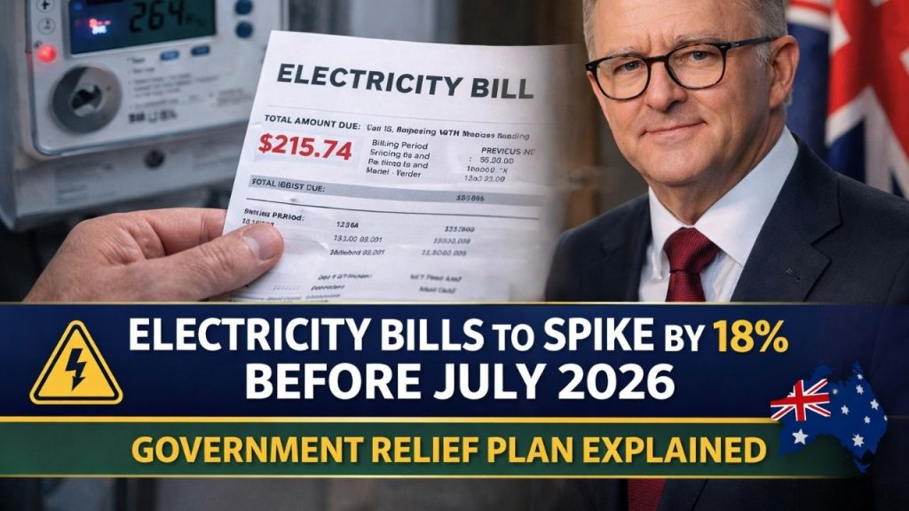 Electricity Bills to Spike by 18% Before July 2026 — Government Relief Plan Explained