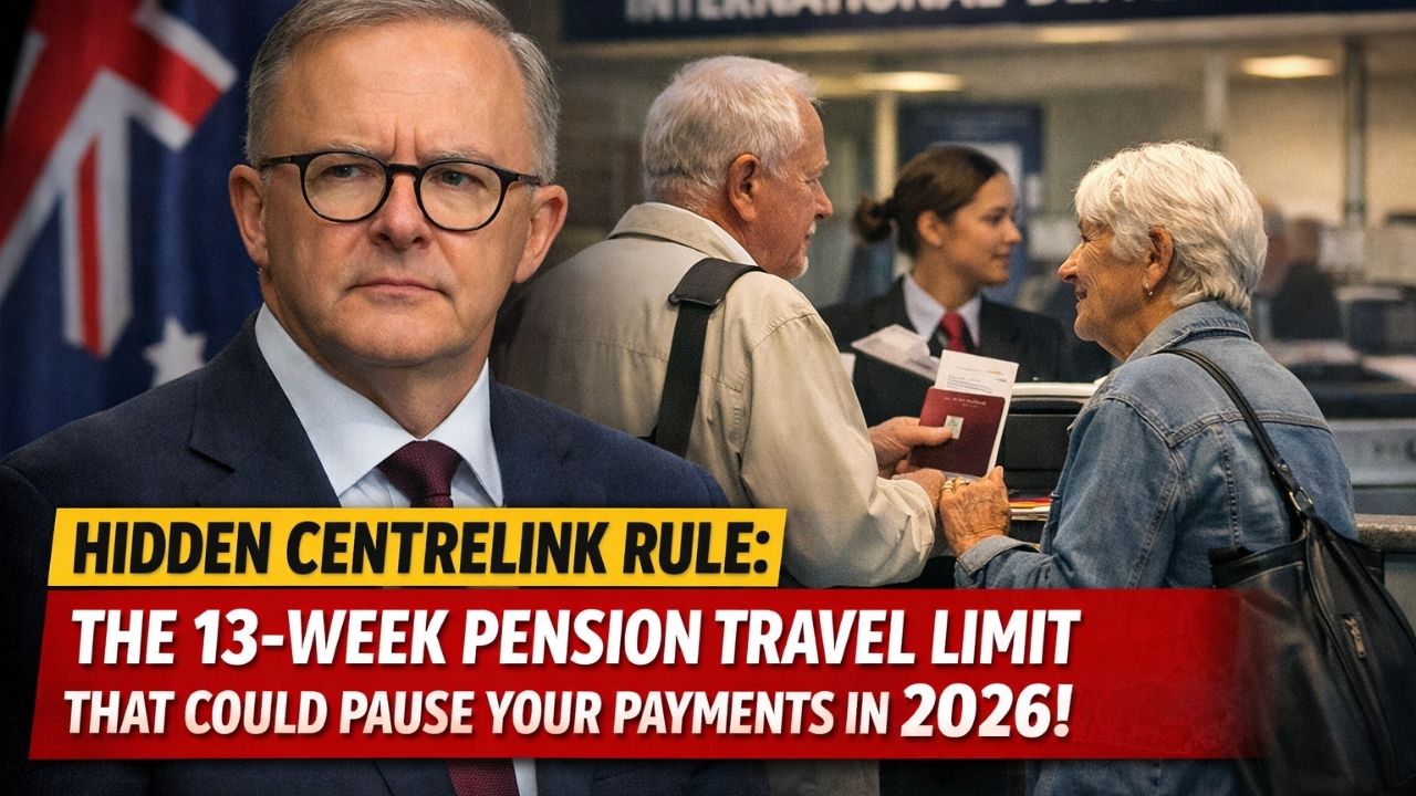 Hidden Centrelink Rule: The 13-Week Pension Travel Limit That Could Pause Your Payments in 2026