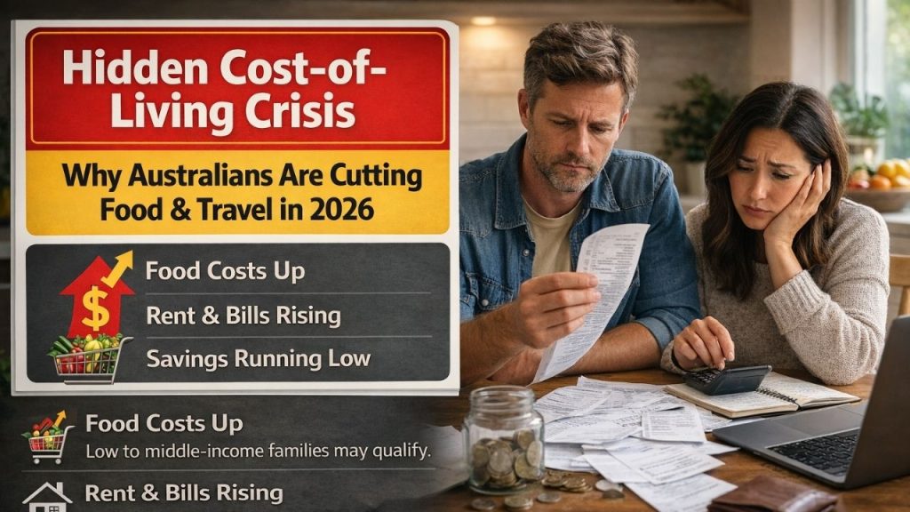 Hidden Cost-of-Living Crisis – Why Australians Are Cutting Food & Travel in 2026
