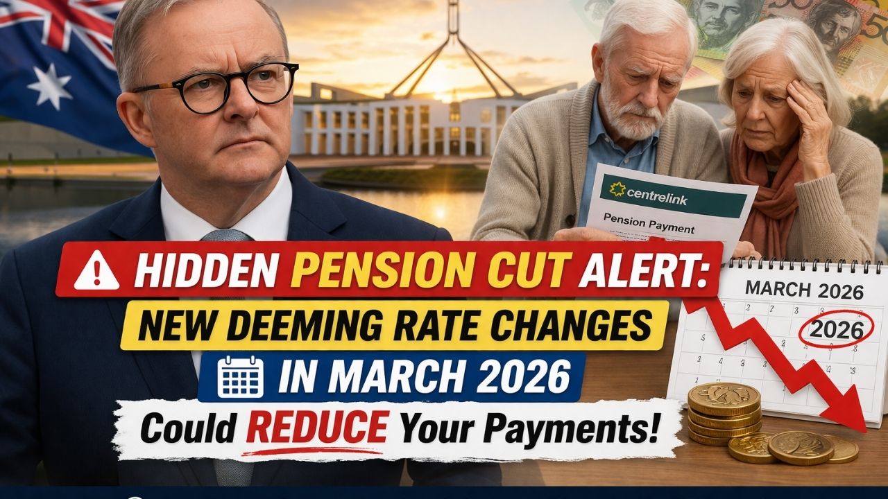 Hidden Pension Cut Alert: New Deeming Rate Changes in March 2026 Could Reduce Your Payments