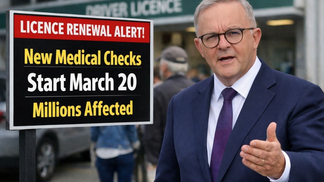 Licence Renewal Alert: New Medical Checks Start March 20 — Millions Affected
