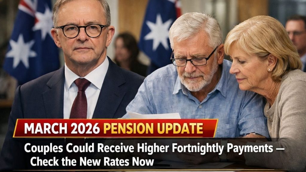 March 2026 Pension Update: Couples Could Receive Higher Fortnightly Payments — Check the New Rates Now