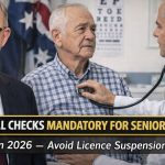 Medical Checks Mandatory for Senior Drivers in 2026 — Avoid Licence Suspension