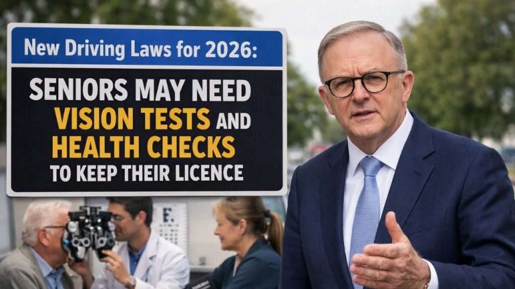 New Driving Laws for 2026: Seniors May Need Vision Tests and Health Checks to Keep Their Licence