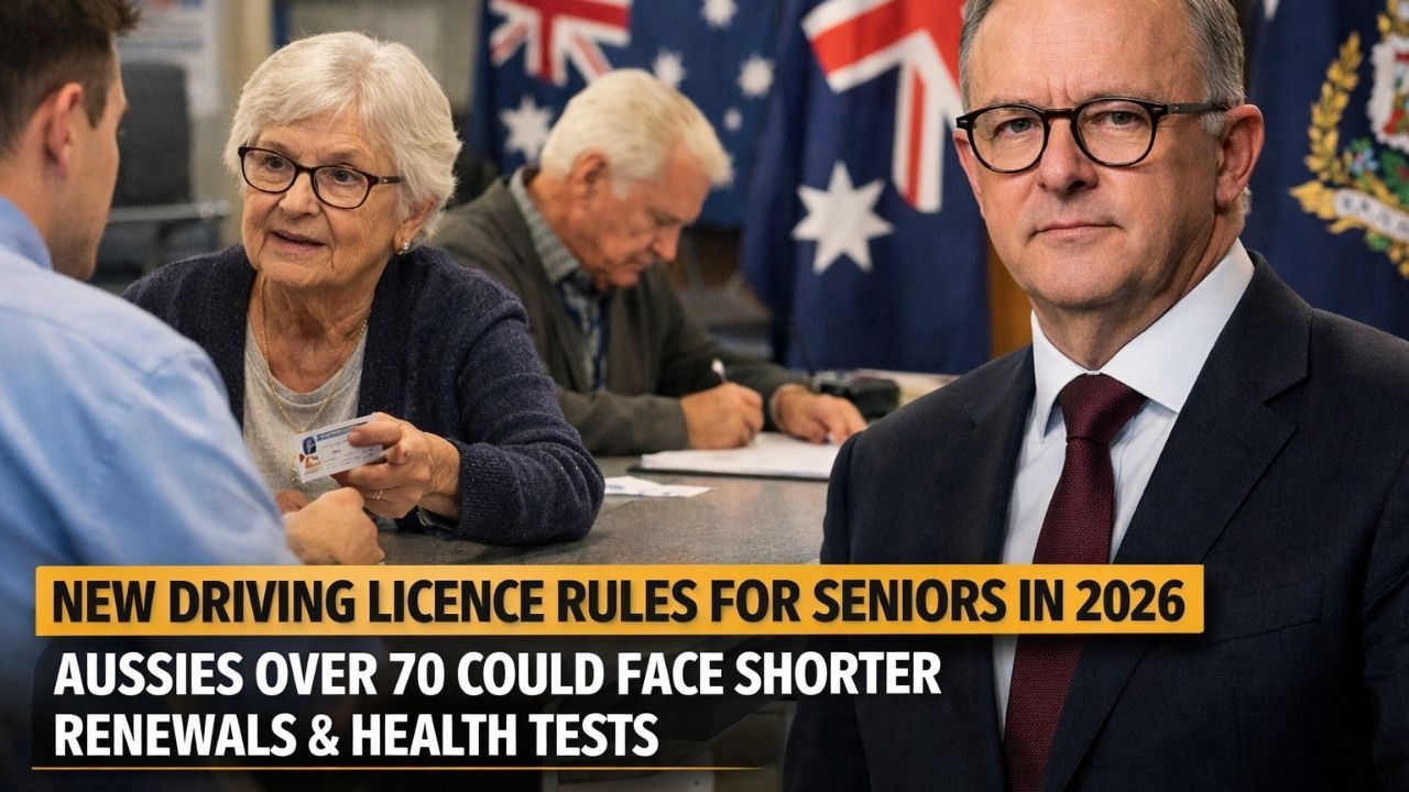 New Driving Licence Rules for Seniors in 2026 — Australians Over 70 Could Face Shorter Renewals and Health Tests
