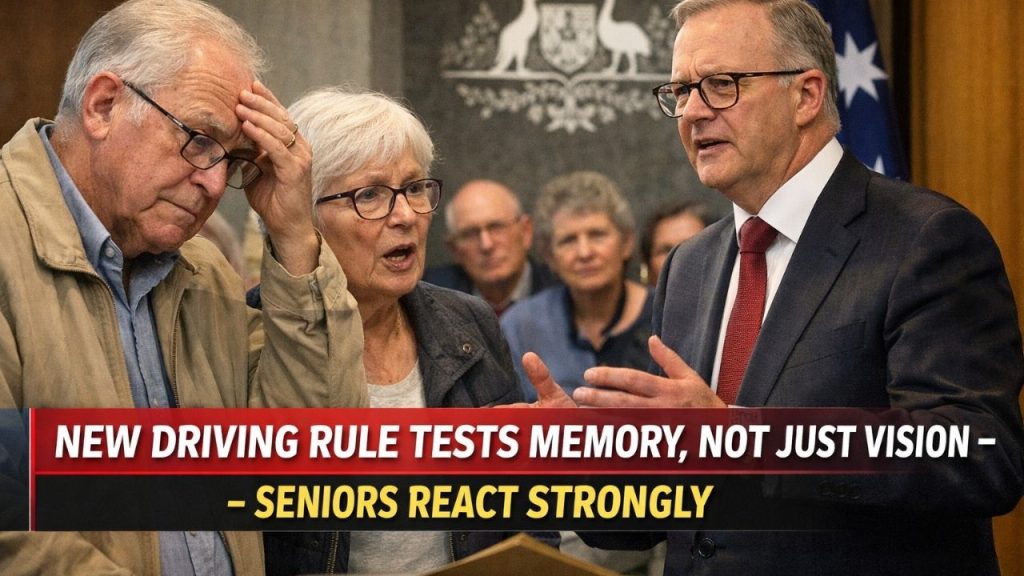 New Driving Rule Tests Memory, Not Just Vision – Seniors React Strongly