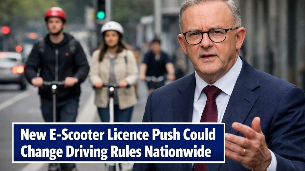 New E-Scooter Licence Push Could Change Driving Rules Nationwide