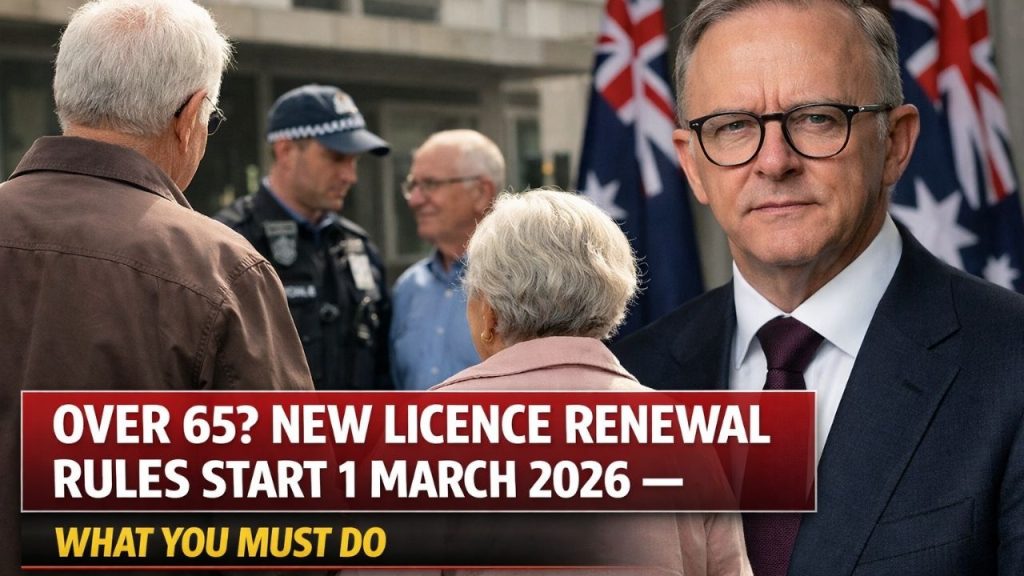 Over 65? New Licence Renewal Rules Start 1 March 2026 — What You Must Do