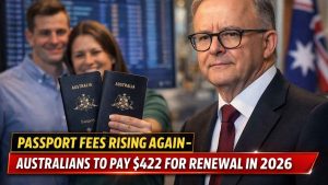 Passport Fees Rising Again – Australians to Pay $422 for Renewal in 2026
