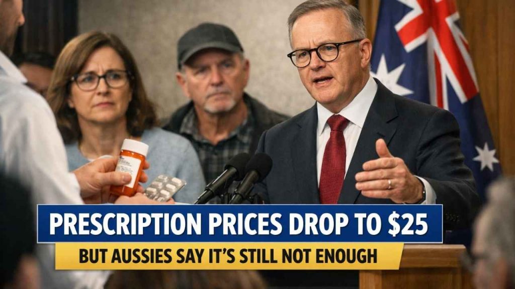 Prescription Prices Drop to $25 – But Aussies Say It’s Still Not Enough