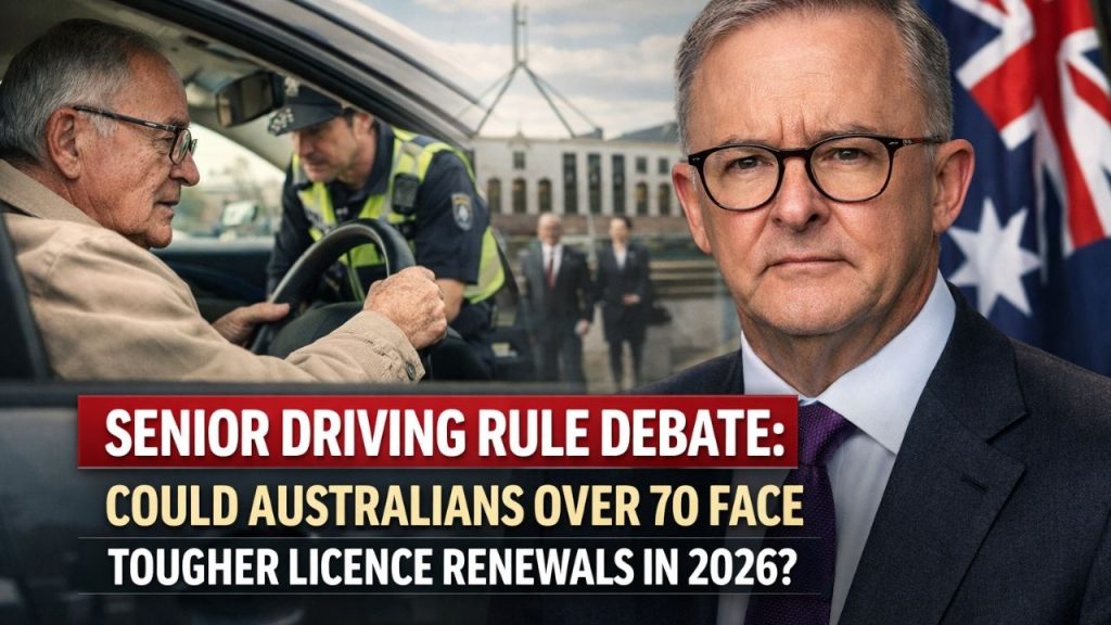 Senior Driving Rule Debate: Could Australians Over 70 Face Tougher Licence Renewals in 2026?
