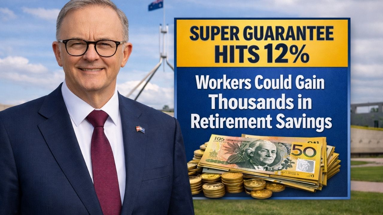 Super Guarantee Hits 12% — Workers Could Gain Thousands in Retirement Savings