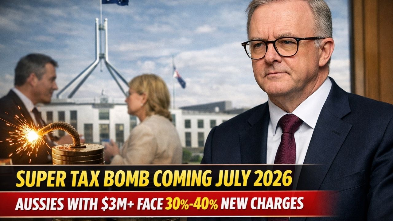 Super Tax Bomb Coming July 2026 – Aussies with $3M+ Face 30%–40% New Charges