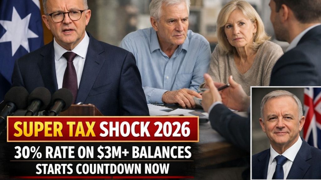 Super Tax Shock 2026 – 30% Rate on $3M+ Balances Starts Countdown NOW
