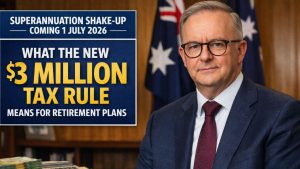 Superannuation Shake-Up Coming 1 July 2026 — What the New $3 Million Tax Rule Means for Retirement Plans