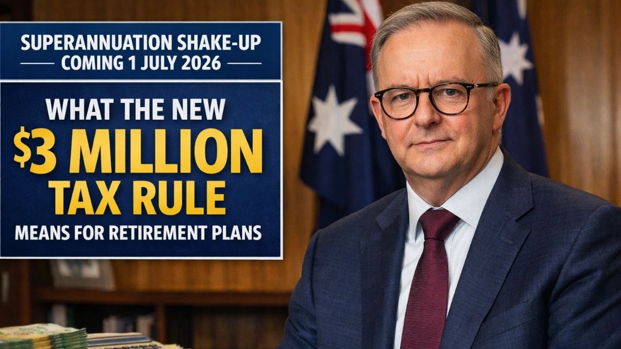 Superannuation Shake-Up Coming 1 July 2026 — What the New $3 Million Tax Rule Means for Retirement Plans
