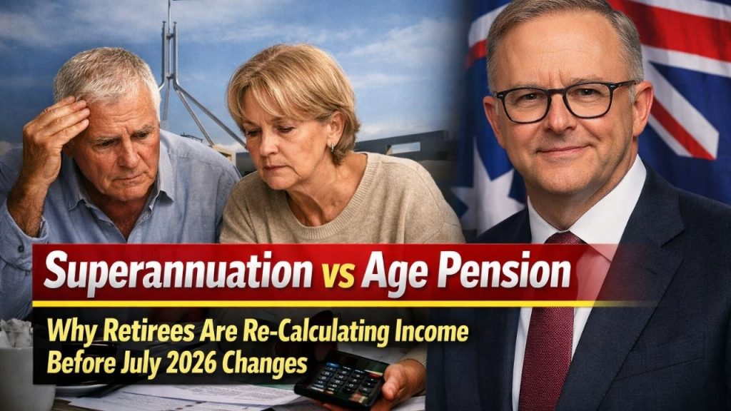 Superannuation vs Age Pension – Why Retirees Are Re-Calculating Income Before July 2026 Changes