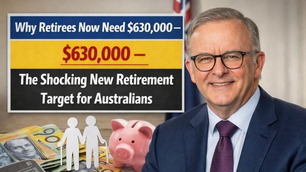 Why Retirees Now Need $630,000 — The Shocking New Retirement Target for Australians